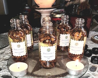 Palo Santo Oil 2 oz: White Magic Anointing Oil