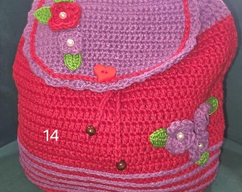 Crochet Bookbags - Mochilas a Crochet
