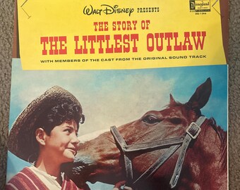 Disney’s The Story of The Littlest Outlaw vinyl record