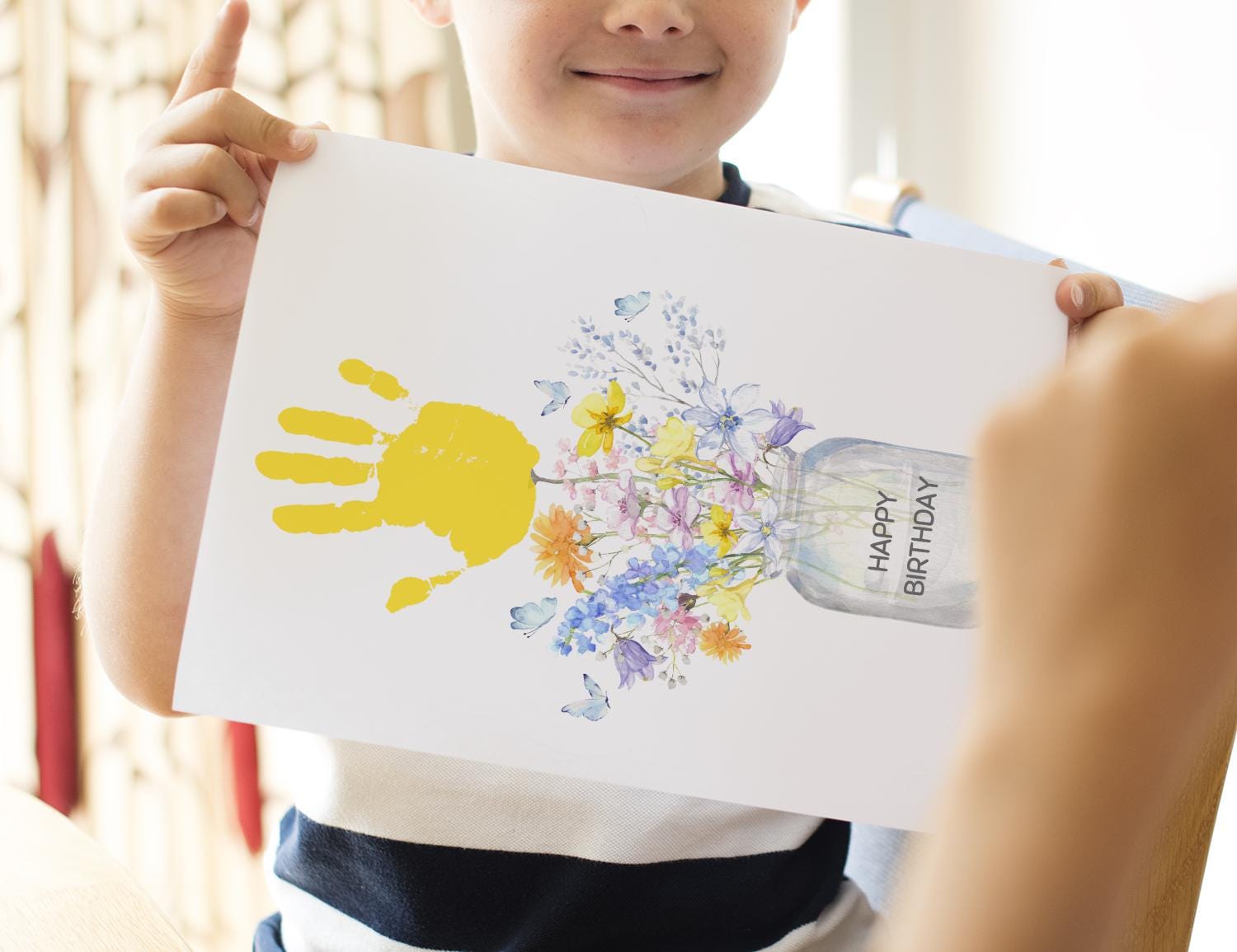 Thank You for Helping Me Grow Handprint Gift for Teacher Mothers Day ...