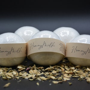 Honey Milk Creamy Bath Bomb