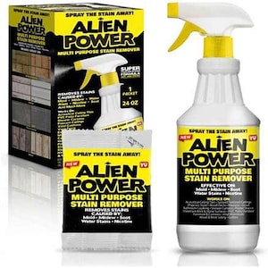 Alien Power Super Concentrated Multi-Purpose Stain Remover Set Mold Mildew Water Algae Cleaner Kit Spray Bottle