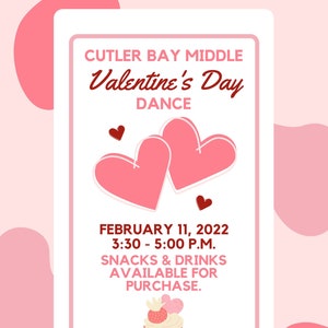 Valentine&#39;s Day Dance Poster / Flyer