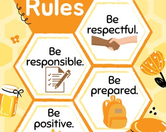 Classroom Rules Poster
