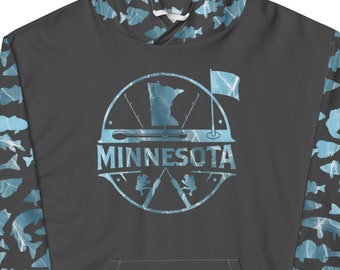 Minnesota Ice Fishing Hoodie