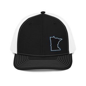 Minnesota State Hat - Blue Outline