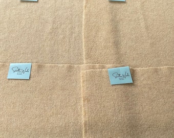 Tissu Laine Teint Bleu-Vert Pour Appliqué/Crochet Primitif Jan's - 16 X 27 Pouces - Neuf