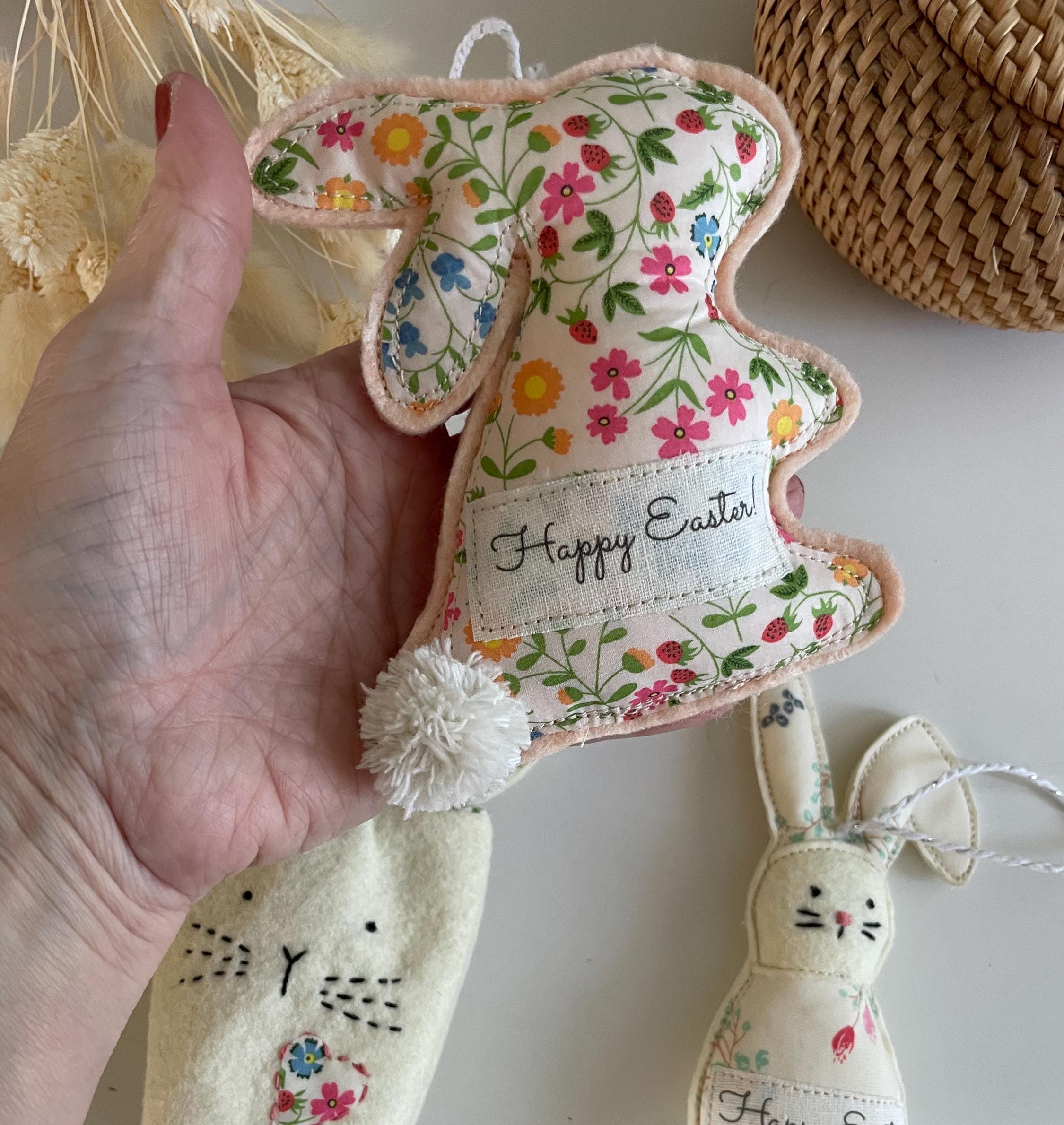 BUNNY ORNAMENT PDF Sewing Pattern | Instant Download | Easter Decor ...