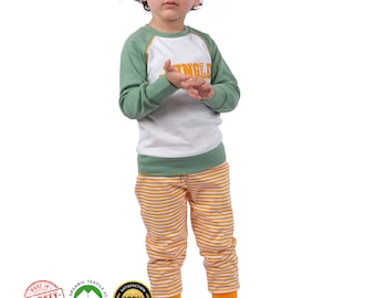 Organic Cotton Baby Boy Pant Set – Handmade Clothes