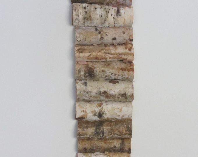 Table runner made of pure birch bark 90 cm wide