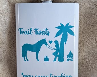 Trail Twat Flask name optional