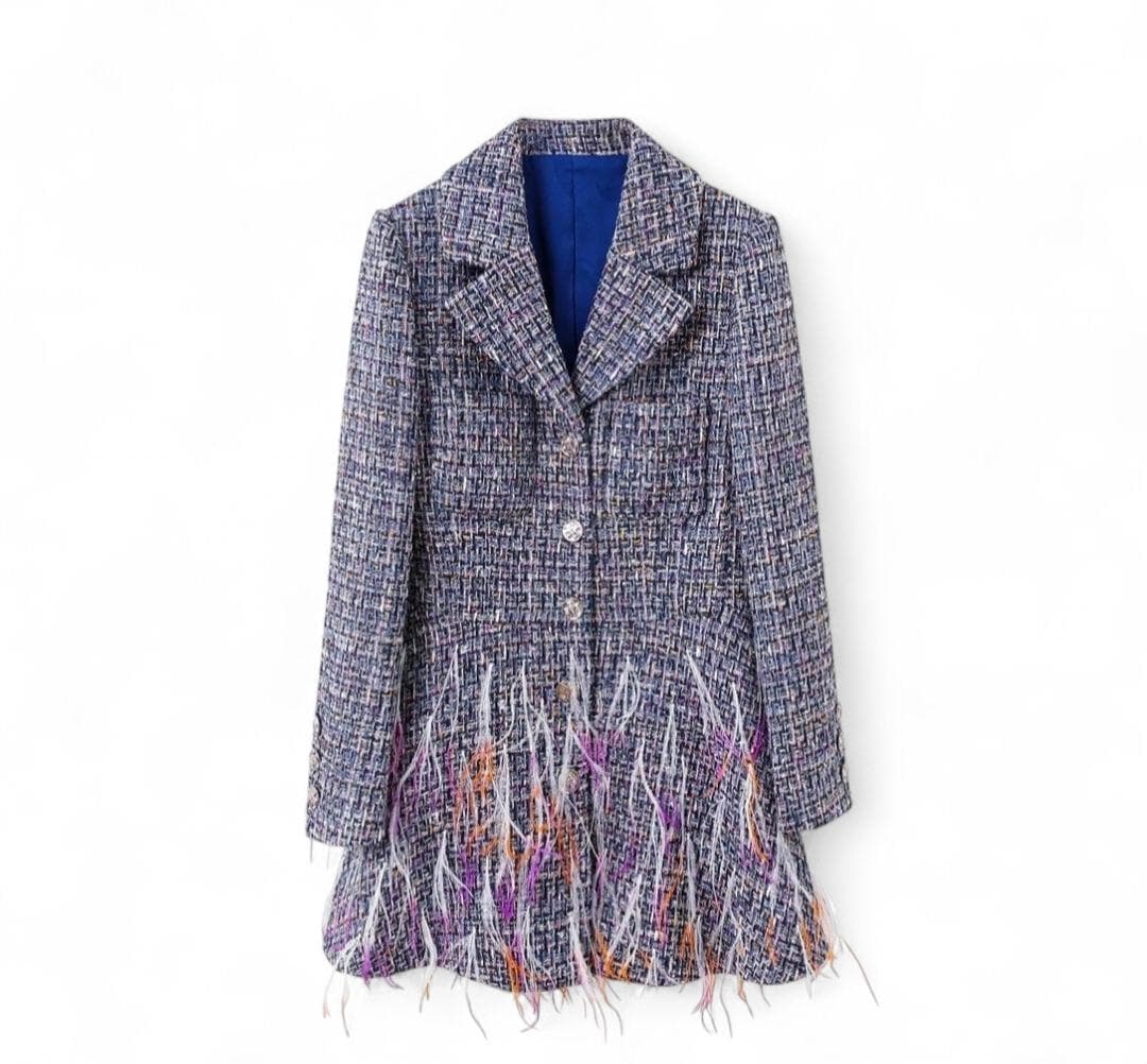 Multicoloured Tweed Jacket