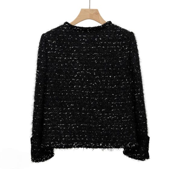Heve ヘイブ Bubbly Tweed black Heve ヘイブ Bubbly Tweed black