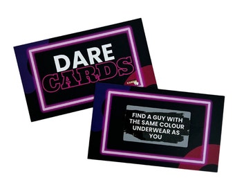 Hen Party Game - 20 Dare Cards