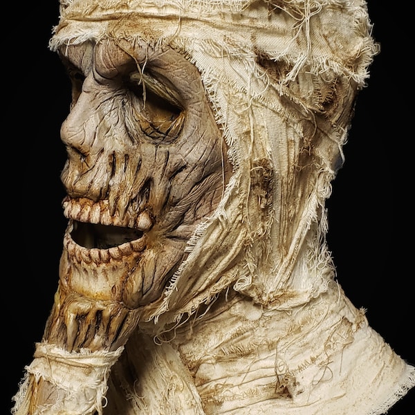 Old Mummy Mr.Wraps Latex Mask