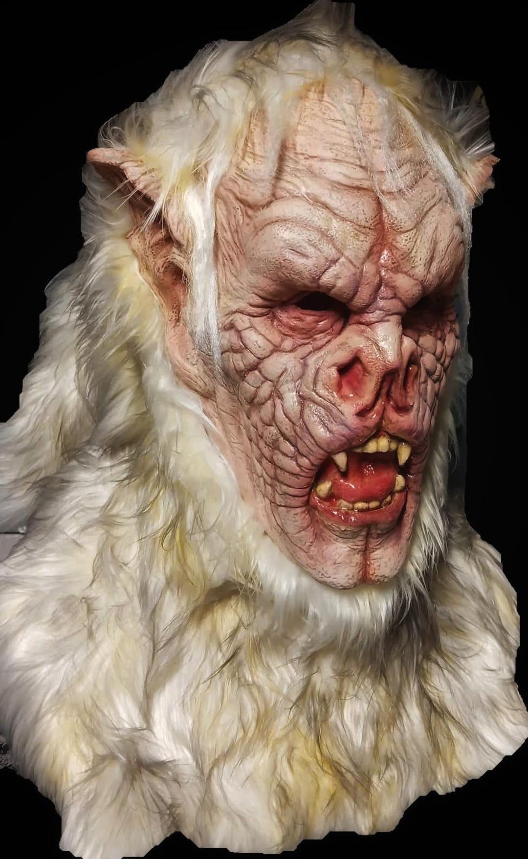 Deluxe Vampire Full Head Latex Mask With Furr - Etsy