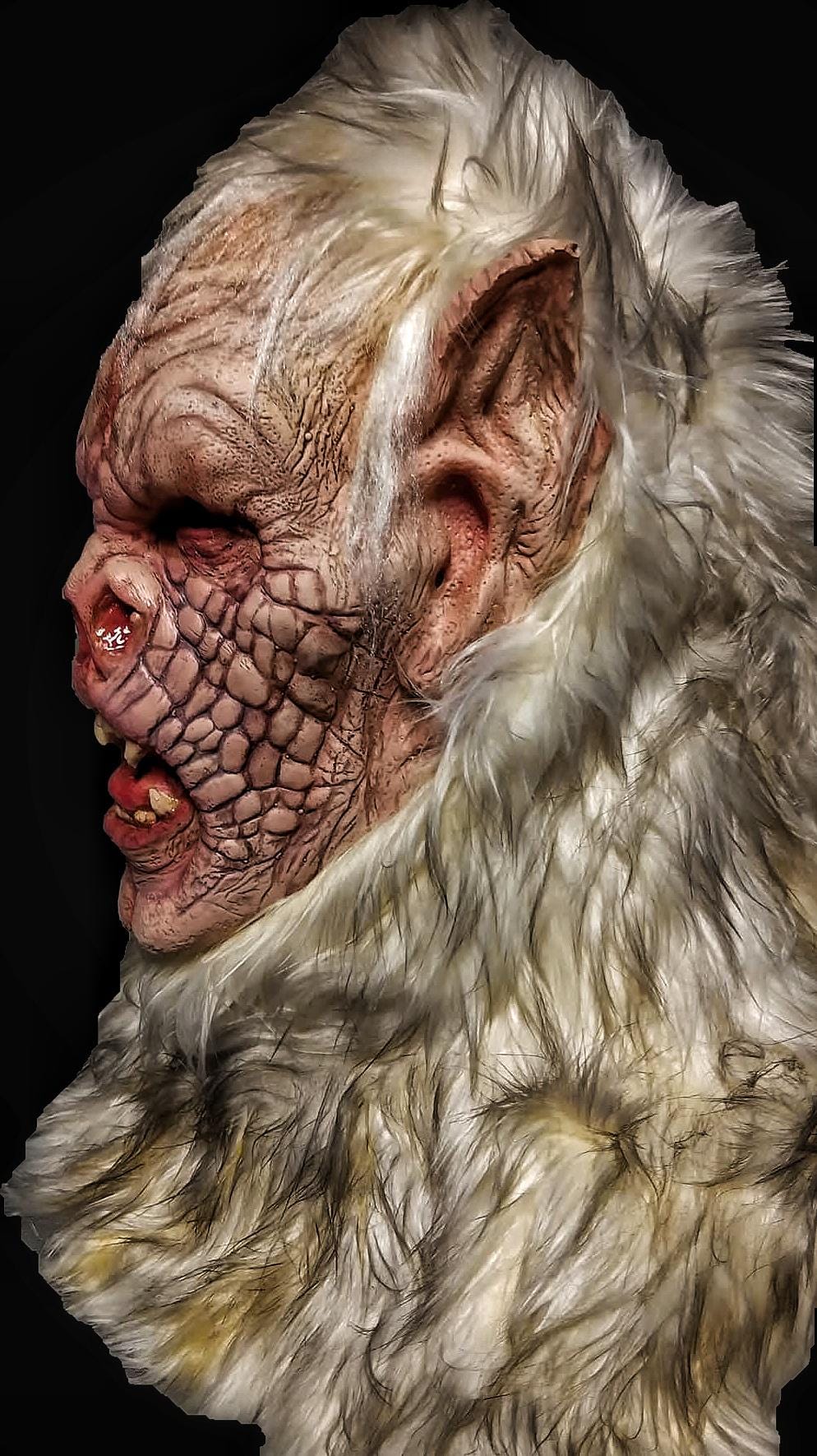 Deluxe Vampire Full Head Latex Mask With Furr - Etsy