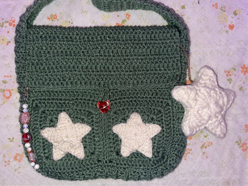 Star Messenger Bag Etsy