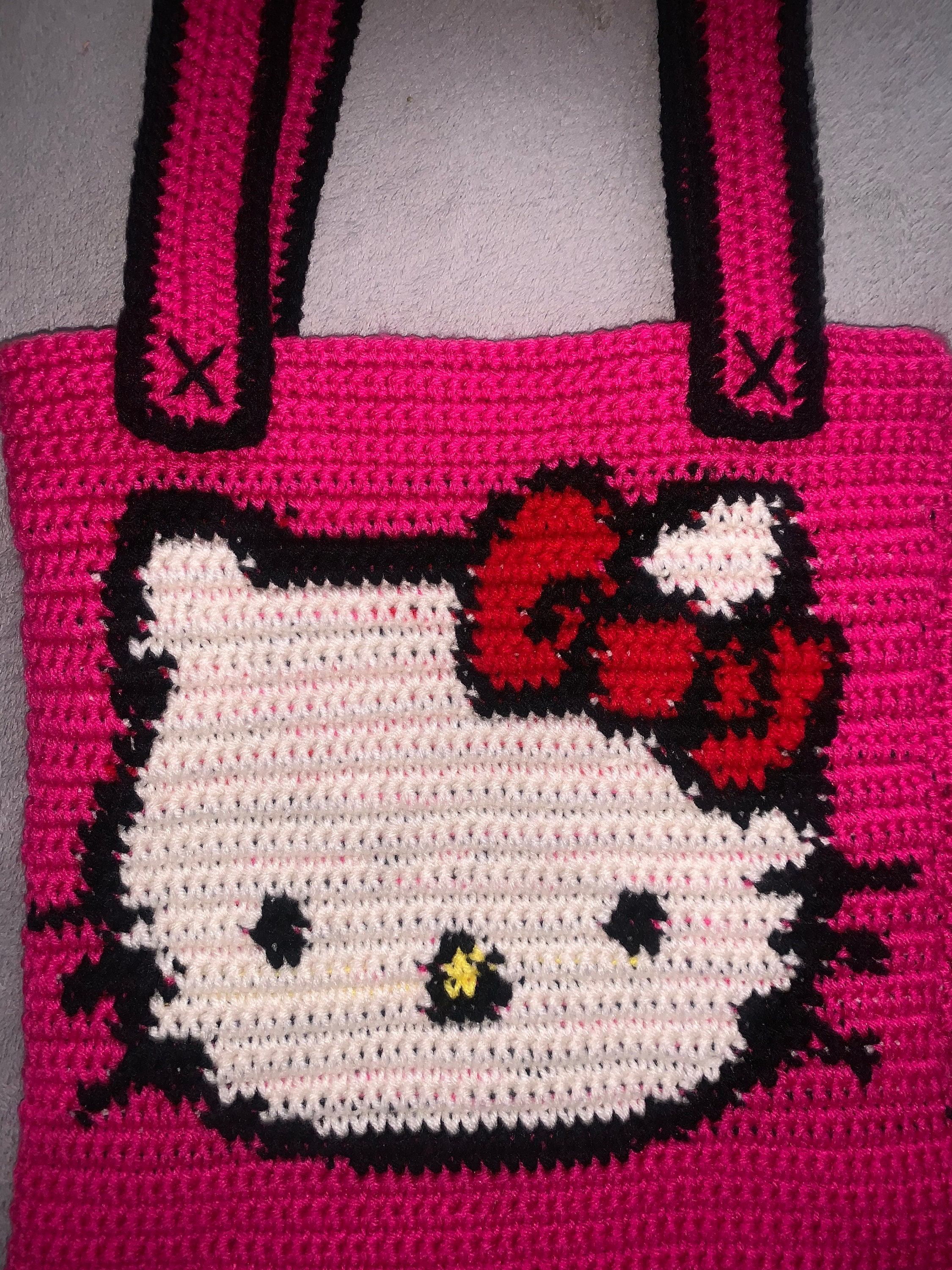 Hello Kitty Tote Bag Etsy