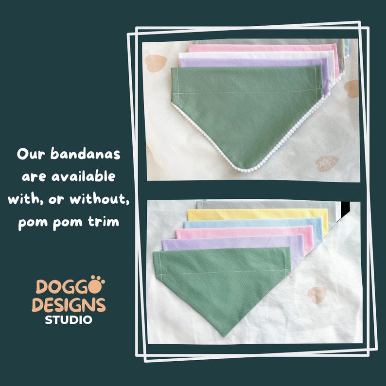 Birthday Dog Bandana, Birthday Pet Accessory, Slide on Collar Bandana image 8