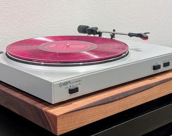 Sapele Record Player Riser / Turntable Anti-vibration Stand / Isolation ...