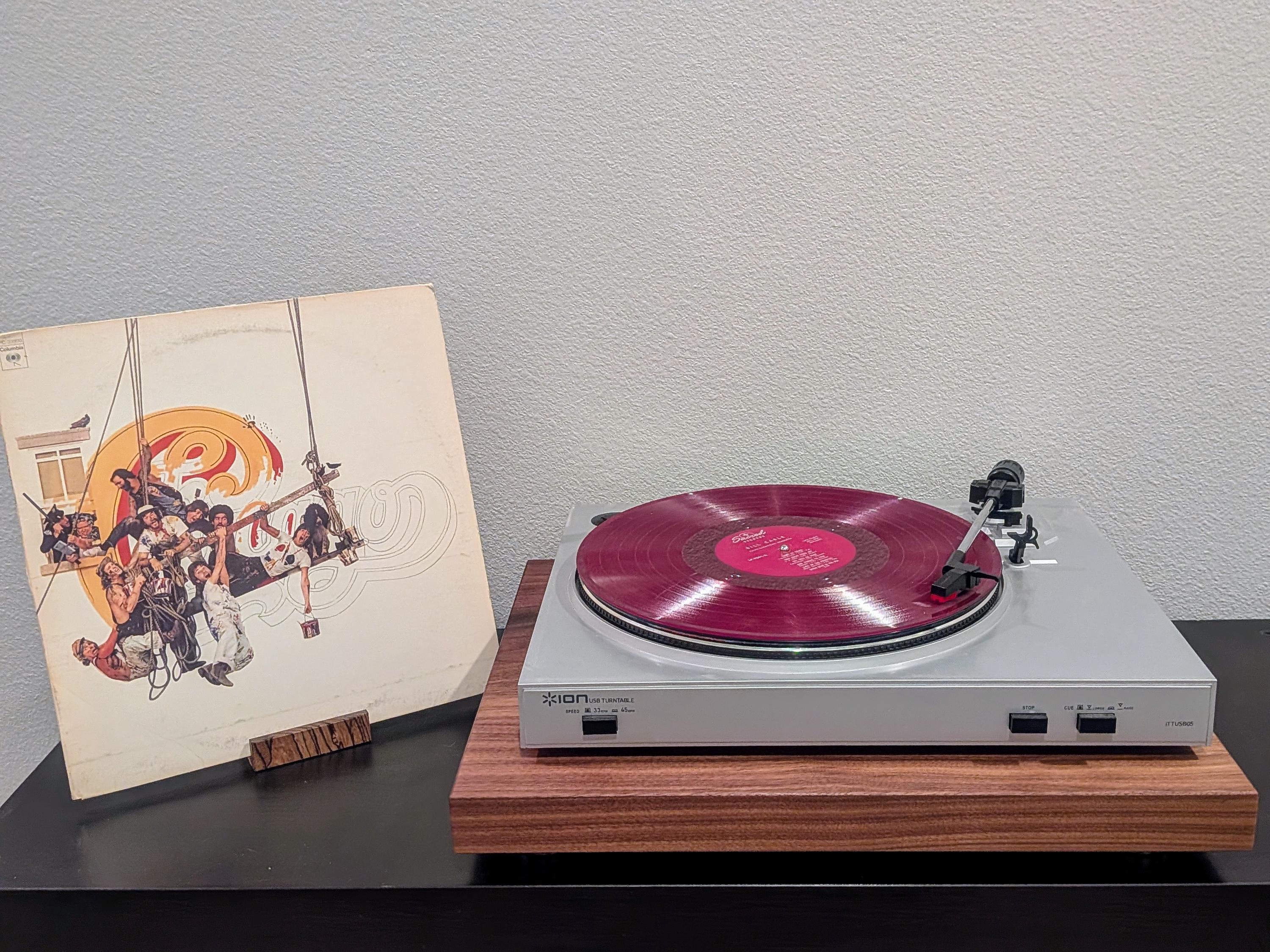 Record Player Riser Handmade Walnut Record Player Riser – Anti-vibration Turntable Stand - Etsy