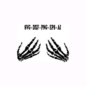 Funny Skeleton Hand, digital files