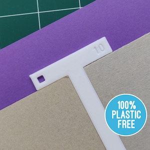 Bookbinding Essentials - Distanziatore a T dritto per la creazione di libri, riviste, cartonaggio, album di ritagli, creazione di biglietti - Spazio perfetto e facile ogni volta