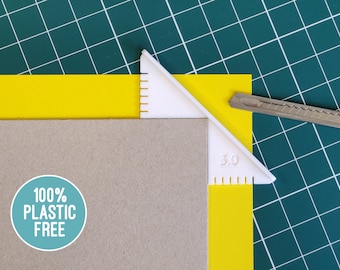 Bookbinding Essentials - Eckenschneidschablone für Buchherstellung, Journale, Sammelalben, Kartenherstellung