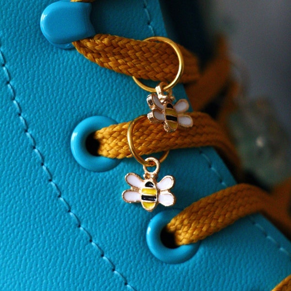 Bee Pendant Shoe Charm | Shoe Accessories | Skate Accessories | Cute accessories | Charms | Insect Themed Accessories | Nature