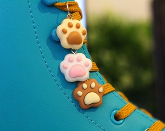 Paw Print Pendant | Shoe Accessories | Skate Accessories | Cute accessories