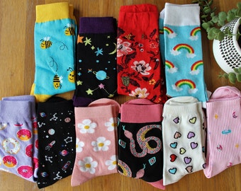 Unique Socks | Women's Novelty Socks | Skate Socks | Galaxy Socks | Converse Socks | Cute Socks | Doc Martin Socks | Fun Socks | Funky Socks