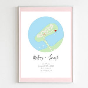 Baixe mapa personalizado de noivado ou casamento, mapa personalizado para noivado ou presente de casamento, impressão de mapa de noivado, mapa de casamento, para impressão