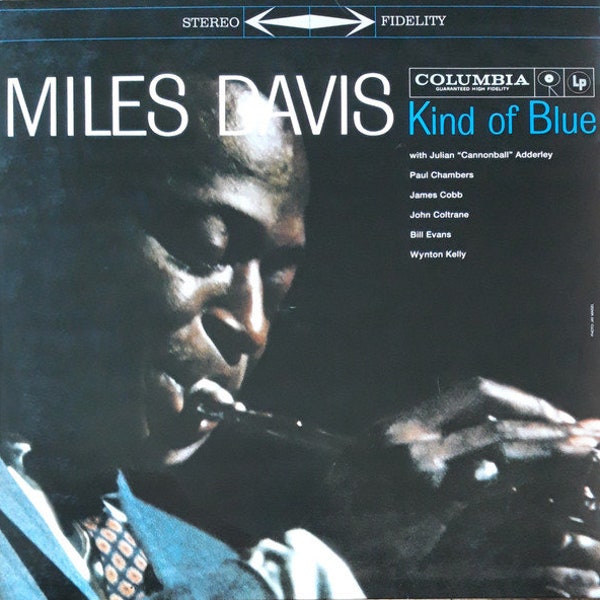 Miles Davis 'Kind Of Blue' vinyl record LP reissue