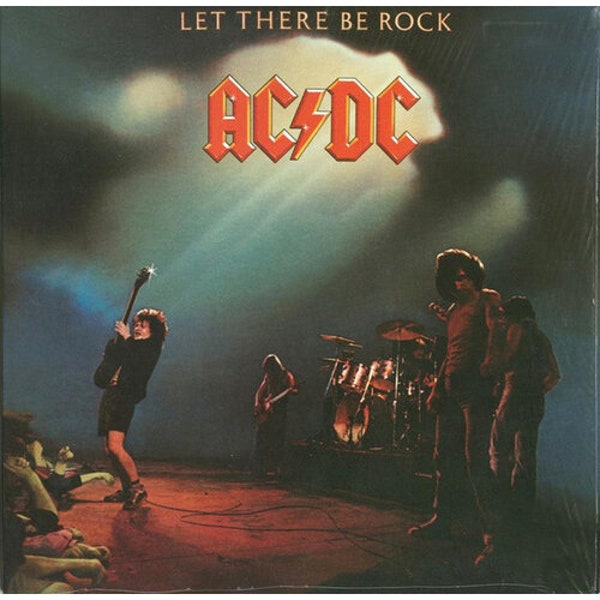 AC/DC 'Let There Be Rock' vinyl record LP reissue