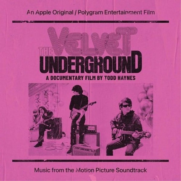 Le disque vinyle de la bande originale du Velvet Underground 2LP