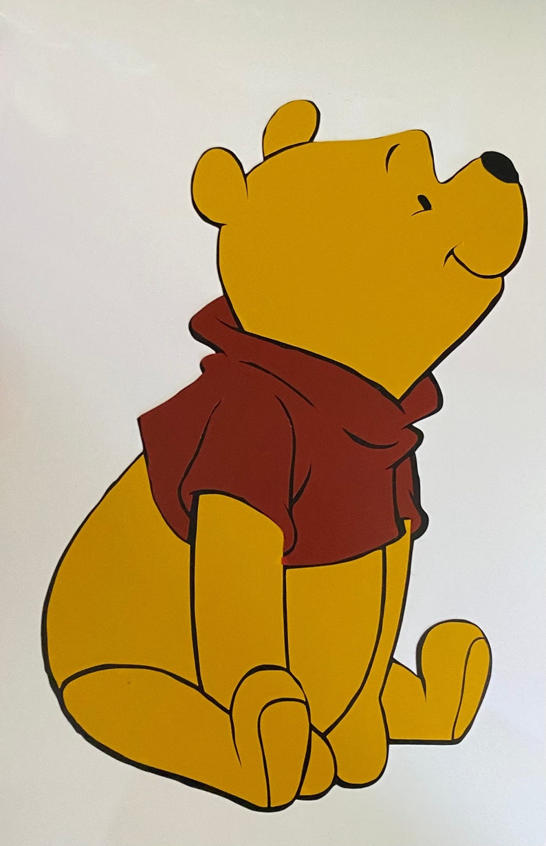 Winnie the Pooh Vinyl Decal Etsy