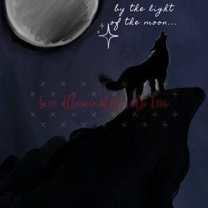 Light of the Moon - Digital Art Print