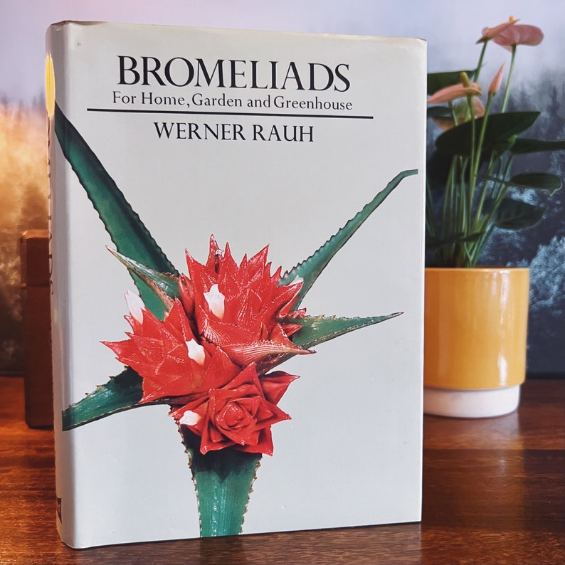Bromeliads For Home Garden And Greenhouse by Prof. Werner Rauh, Vintage Botany, Botanical Book, Tropical Plants image 2