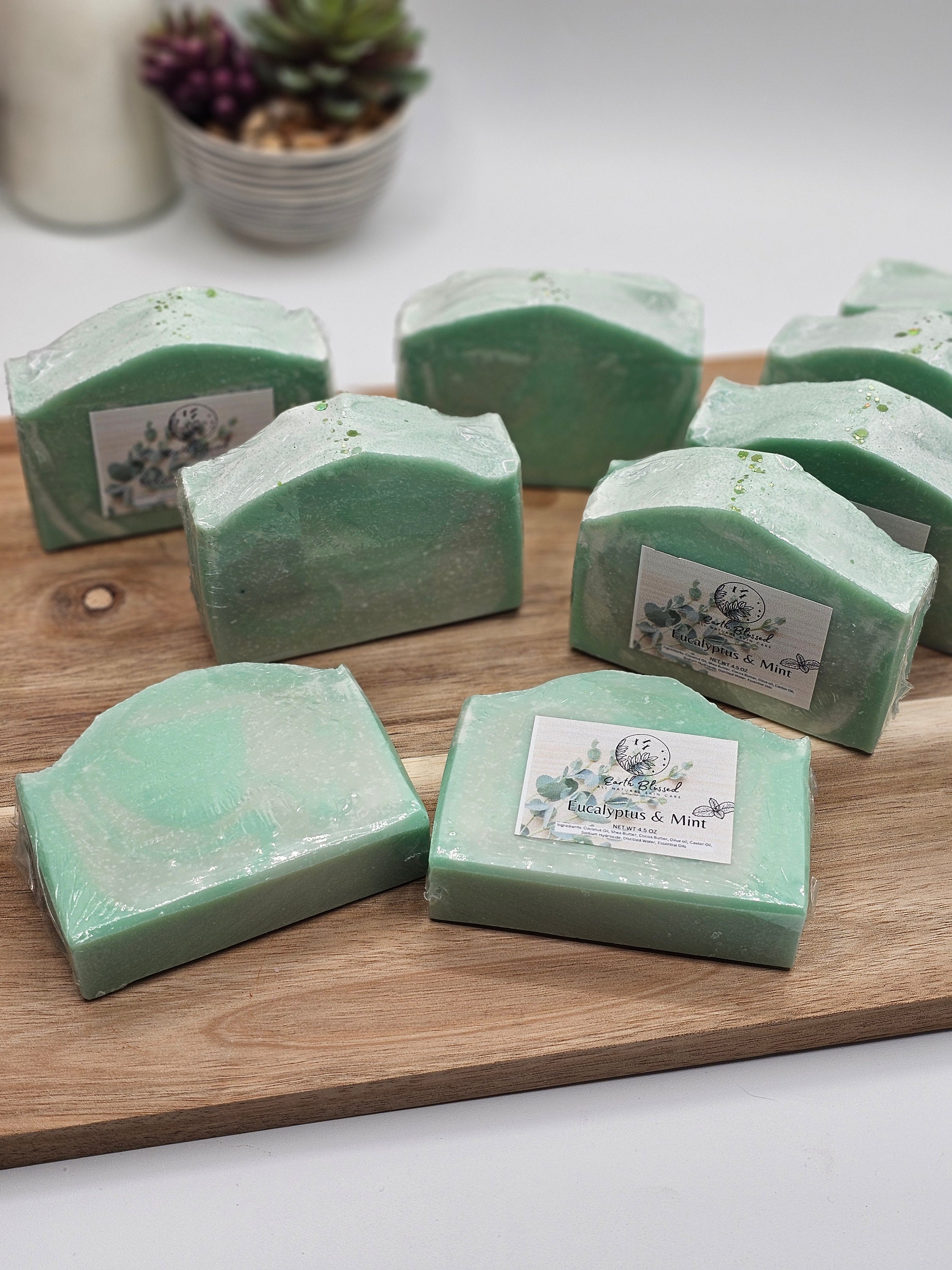 Eucalyptus and Mint Soap - Etsy