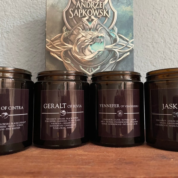 Smells like The Witcher - Scented Fangirl Candles