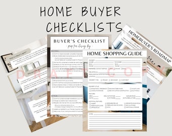 Homebuyer's Checklist/Realtor Marketing/Canva/Template/Real Estate/Realtor/Luxury Marketing