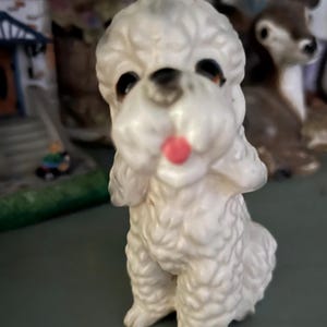 Vintage Pudel Figur