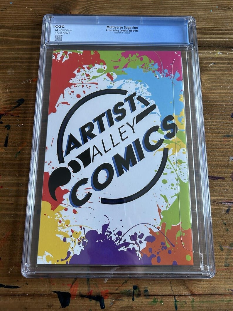 Spider-Gwen Cosplay Costume Variant-Multiverse Saga- Cover by Dhaxina CGC 9.8 bild 4