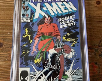 Uncanny X-Men #185 (Sep 1984, Marvel)  CGC 9.4 Rogue