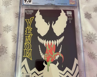 Venom: The Enemy Within 1 CGC 9.0 (Marvel Comics 1994) Glow In The dark cover