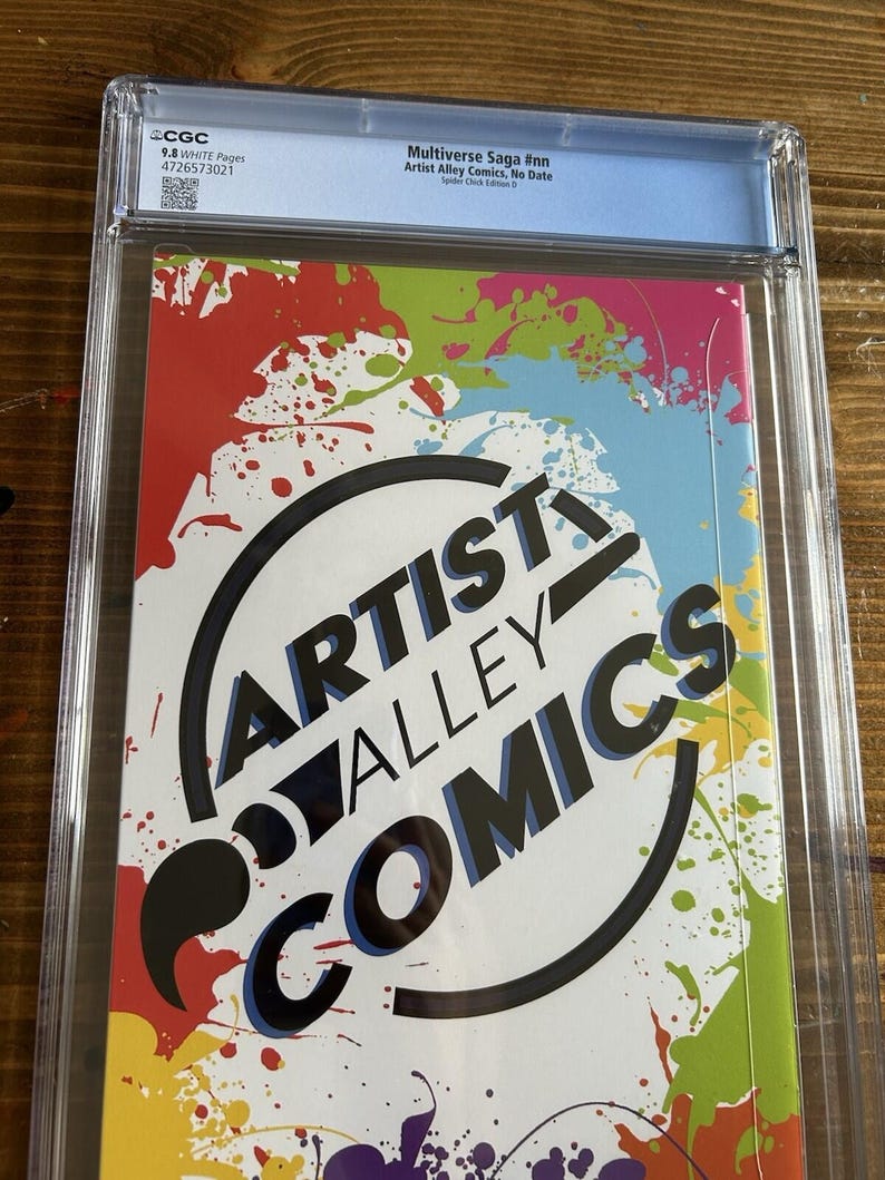 Spider-Gwen Cosplay Costume Variant-Multiverse Saga- Cover by Dhaxina CGC 9.8 bild 5