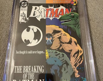 Batman #497 CGC 9.6 (D.C Comics 1993)