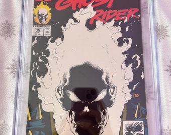 Ghost Rider #v2 #15 CGC 9.4- Glow In The Dark Cover