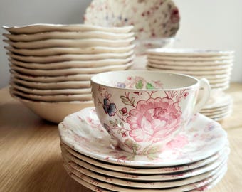 Rose Chintz Johnson Brothers | Assorted Pieces | Made in England